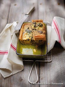 Quiche aux morilles