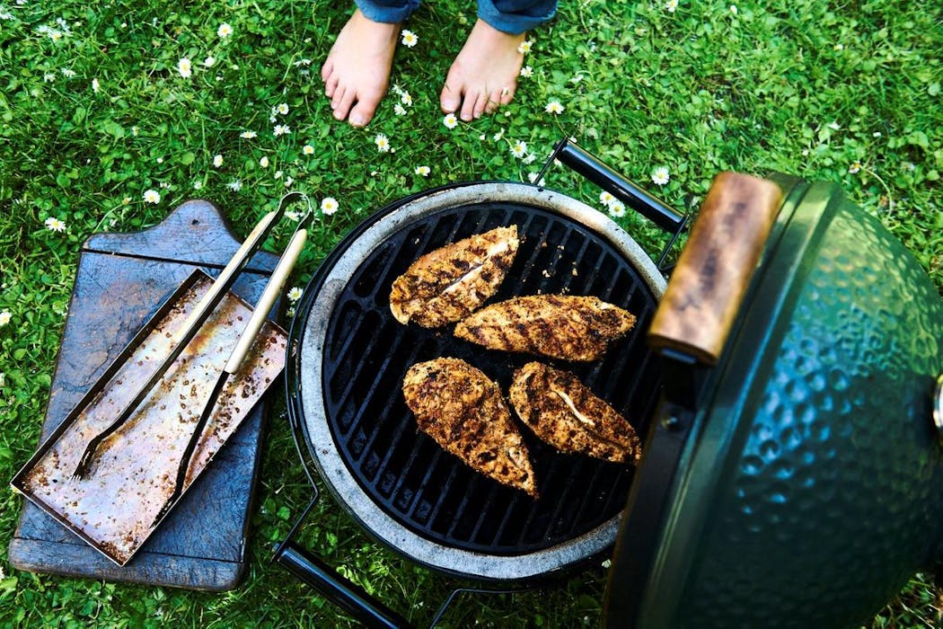 Poulet cajun au barbecue