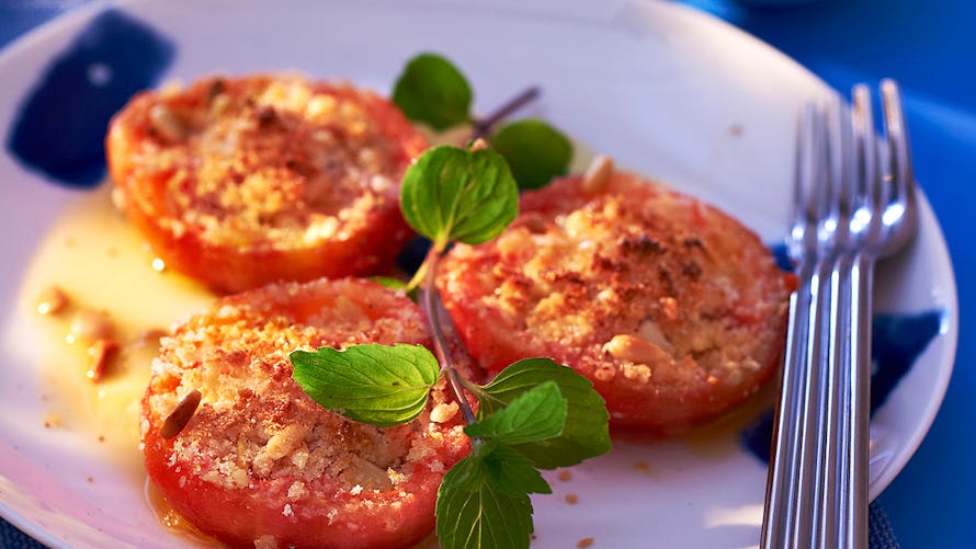 Croque-miettes de tomates