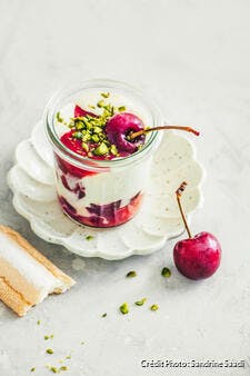 Trifle aux cerises